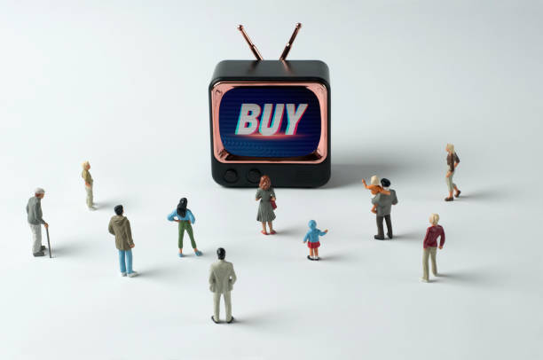 On TV: Buy 1 - fotografia de stock