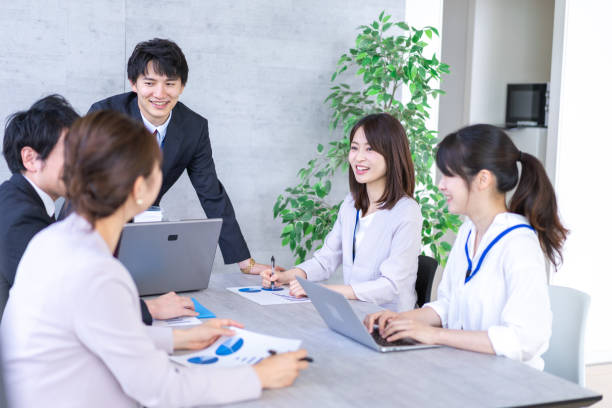 istock Office workers having a business meeting 1336101291