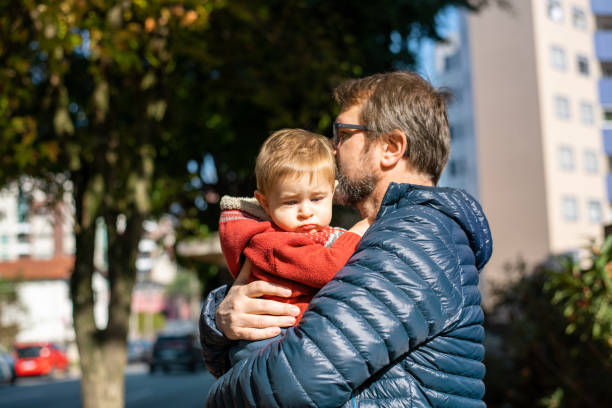 istock Father and toddler son 1336102439