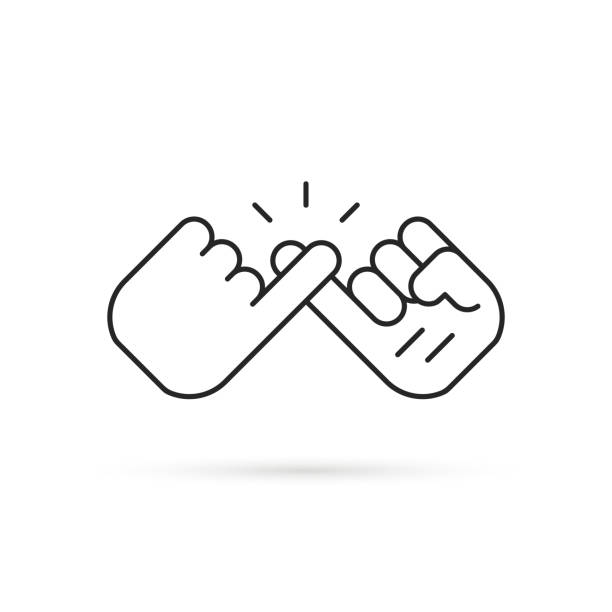 210개 이상의 손가락 약속 스톡 일러스트, Royalty-Free 벡터 그래픽 및 클립 아트 - iStock
