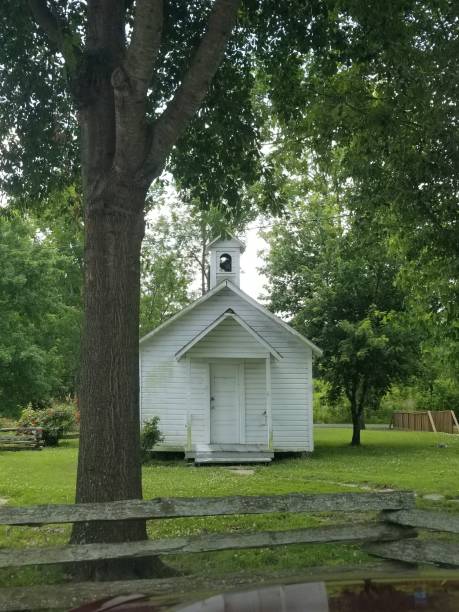 istock Country school or church 1336116605