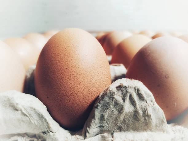 Eggs on the shelf