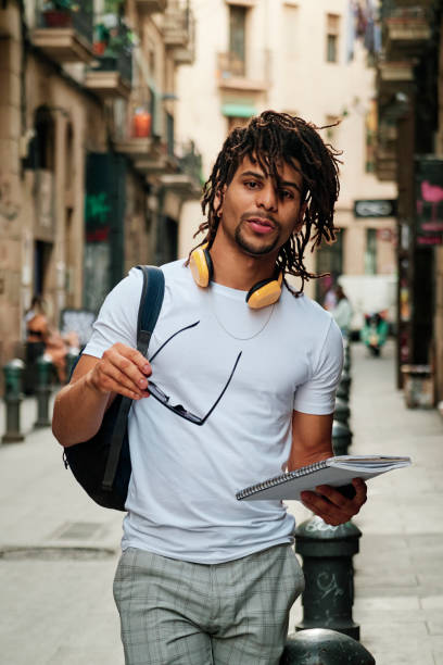 istock portrait of a black man with Dreadlocks - concept lifestyle 1336117021