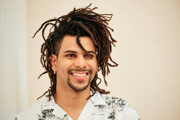 istock portrait of a black man with Dreadlocks - concept lifestyle 1336117779