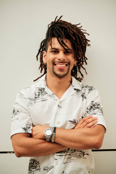 istock portrait of a black man with Dreadlocks - concept lifestyle 1336117957
