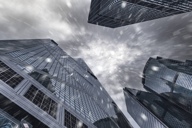 istock Exterior of the office buildings 1336120130