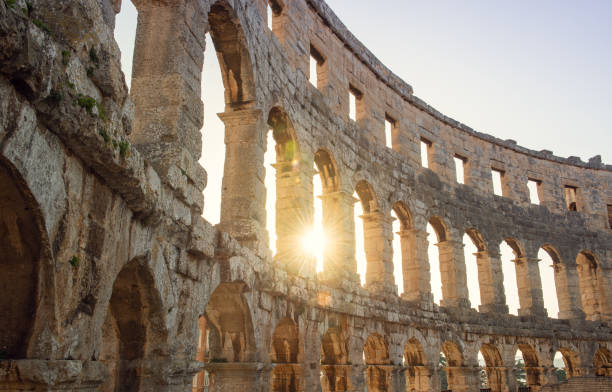 istock Roman Amphitheater in Pula Croatia 1336148303