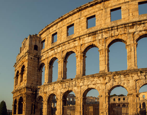 istock Roman Amphitheater in Pula Croatia 1336148384