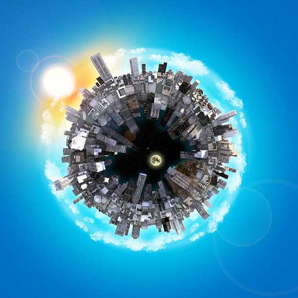 istock Day and nigth in bisnes world 133615721
