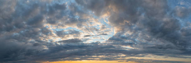 istock An evening sky with a lot of clouds 1336163511