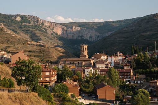 The village of Viguera near Logroño, La Rioja, Spain