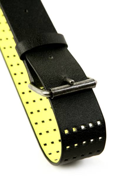 istock Belt in black and yellow inside modern fashion 1336177014