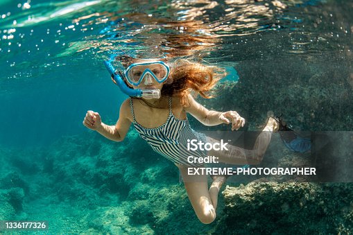 istock Cool vacation and underwater vibes 1336177326