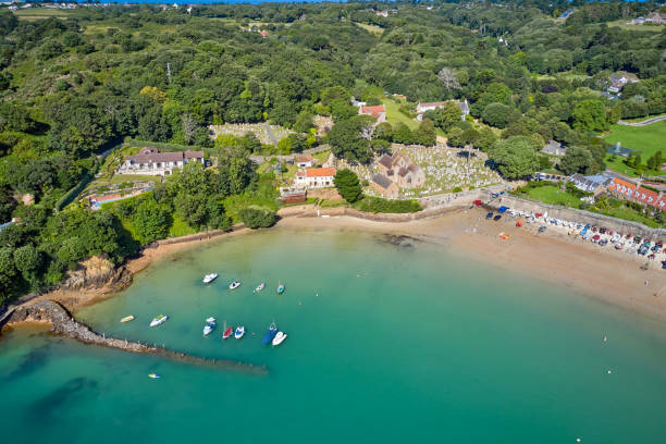 istock St Brelades Bay, Jersey CI 1336189050