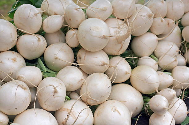 istock Turnips at the farmer's market 133618909