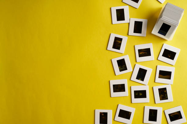 istock top view of yellow surface with slides 1336190586
