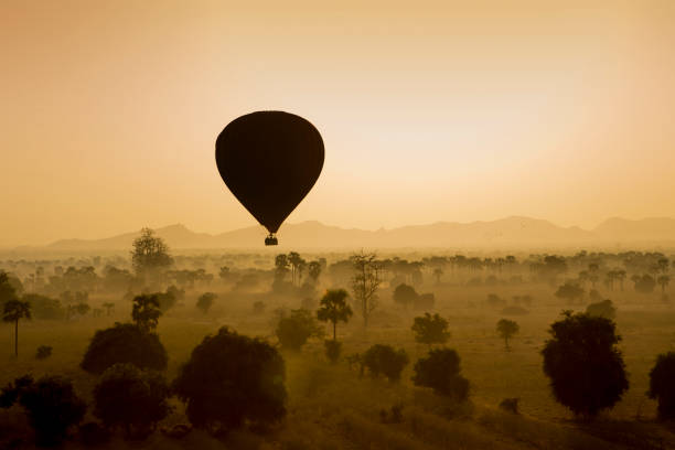 istock Hot Air Balloon Over Bagan 1336202672