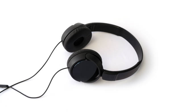 istock Wireless headphones or headset. Technology device items, gadgets or products. Music 1336205509