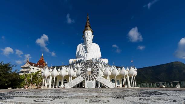 istock White Big Buddha statue at Phasorn Kaew Temple, Phetchabun, Thailand 1336210870