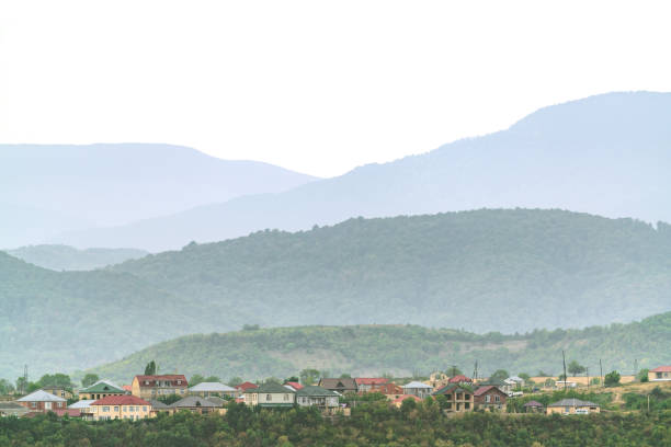 Panoramic view of Quba city