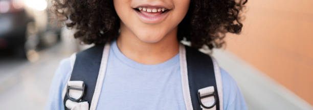 istock child smile close-up, back to school 1336228335