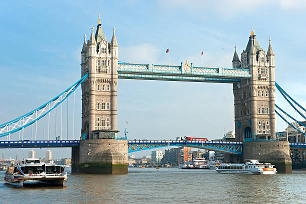 istock Tower Bridge, London, UK. shot with polarizing filter. 133623538