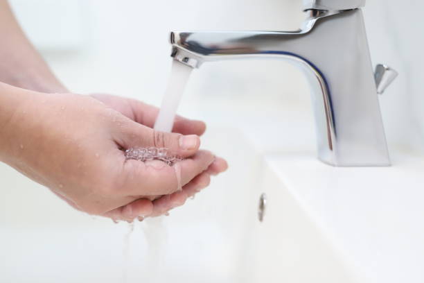 You must always wash your hands at all times to reduce germs, viruses and bacteria on your hands. stock photo