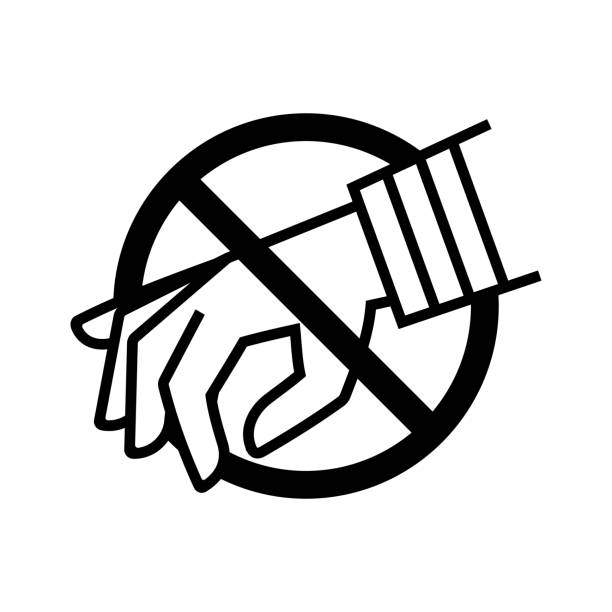 Anti-Diebstahl-Symbol – Vektorgrafik