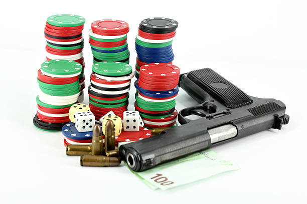 istock chips dices money and gun 133626613