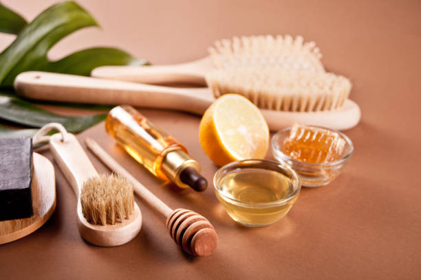 istock bath and beauty spa personal hygiene accessories on the brown background 1336267411