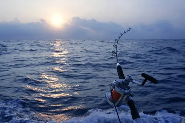 Photo of Angler boat big game fishing in saltwater