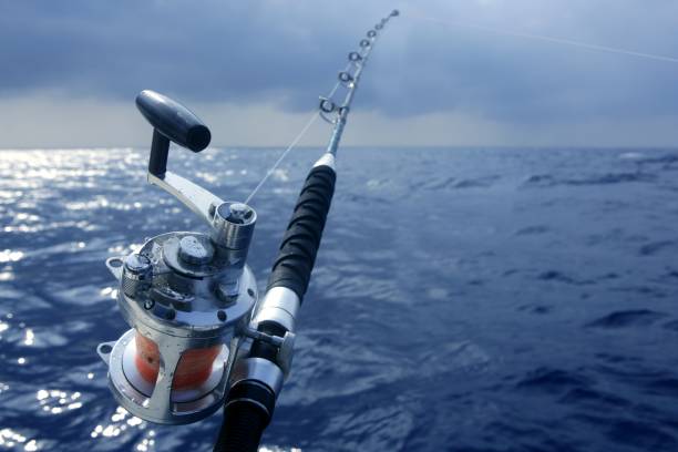 istock Big game boat fishing in deep sea 1336272093
