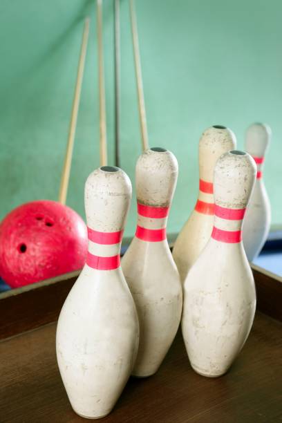 istock Billiard and bowling games still life 1336272682