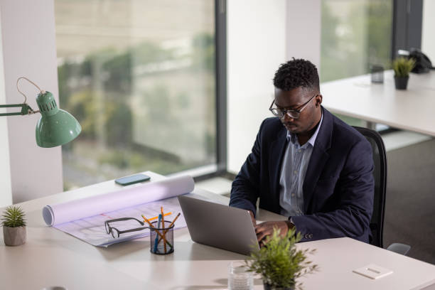 istock Successful African American businessman in his office 1336273693