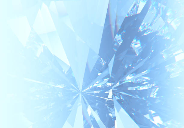 istock Beautiful Shiny Diamond in Brilliant Cut - Diamond Background,- Crystal Background 1336279747