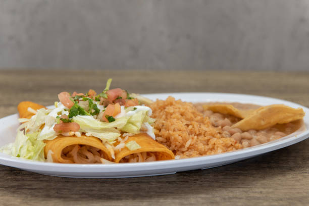 istock Authentic Mexican food for todays meal. 1336280302
