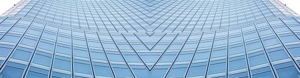 istock Architecture details Modern Building Glass facade Business background 1336280464