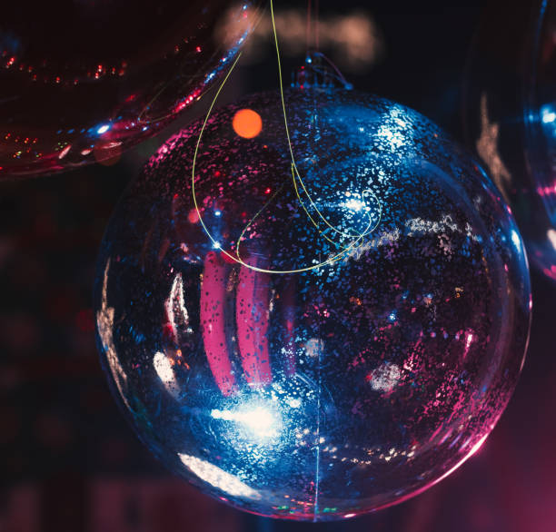 istock a bright pink Christmas ball 1336281578