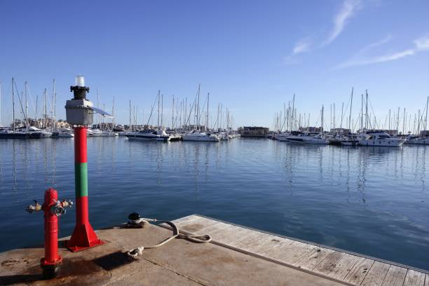 istock Marine hydrant and beacon in mediterranean sea 1336288635