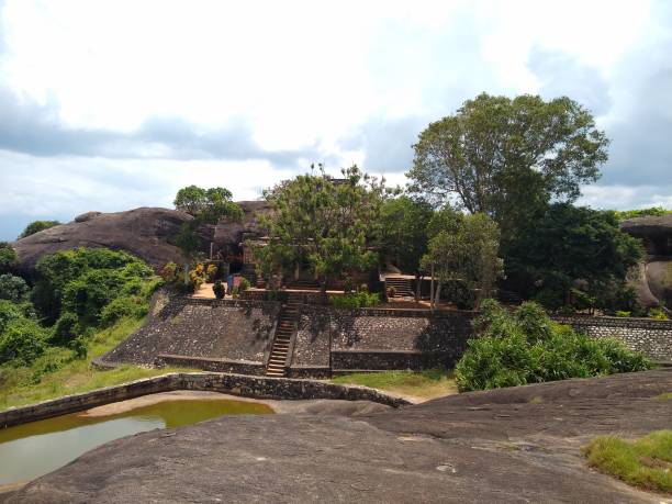 istock Chitharal Rock Jain Temple (Malaikovil) Jain monument in Vellamcode, Tamil Nadu 1336290479