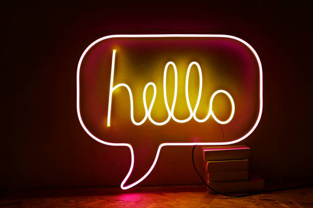 istock Pink and yellow neon sign chill. Trendy style. 1336292845