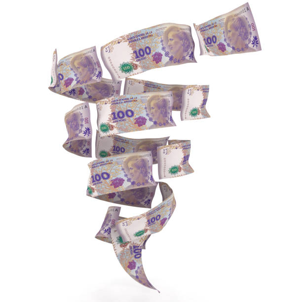 istock Argentina peso money falling finance crisis 1336293257