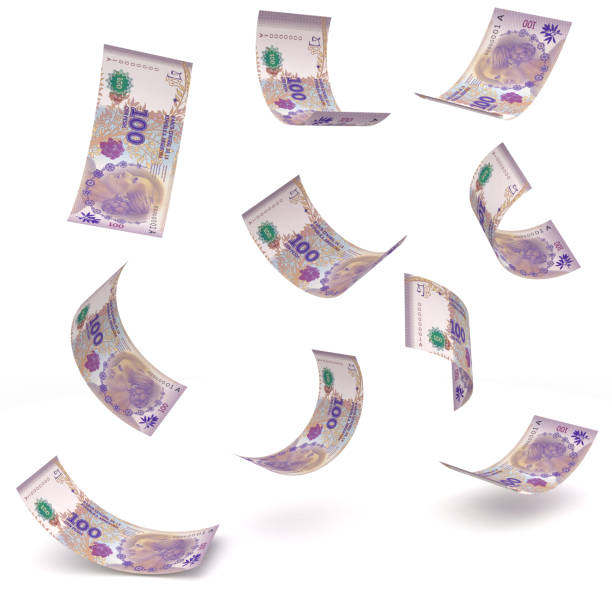 istock Argentina peso money falling finance crisis 1336293994