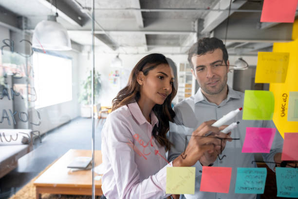 istock Successful business team brainstorming at the office 1336299102