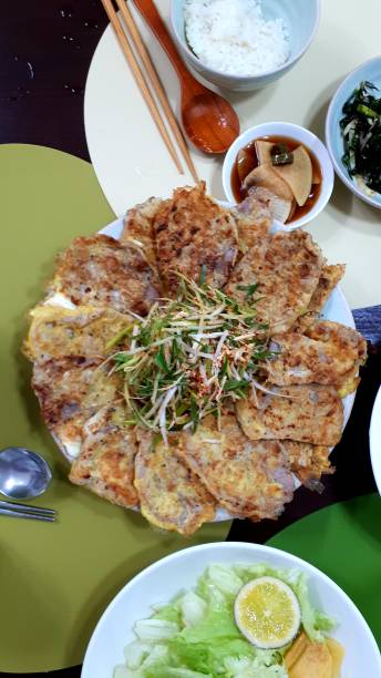 istock Korean food. Meat pencake 1336303591