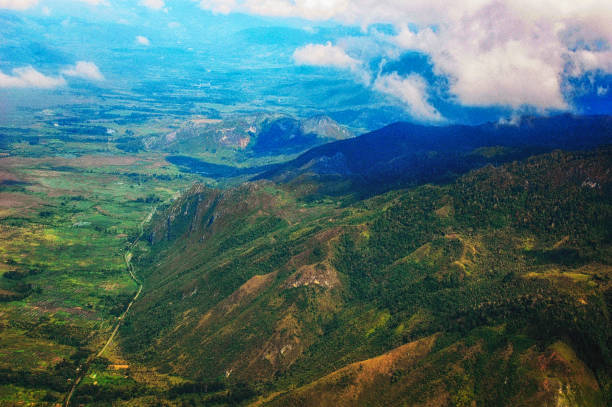 Panorama view of Baliem valley - Papua, Indonesia