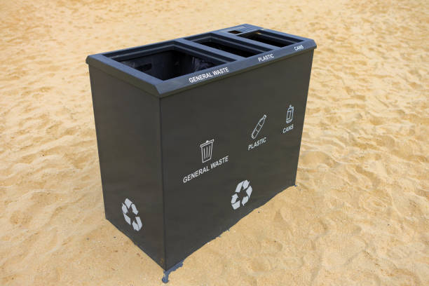 istock An outdoor public garbage bin on a beach in Dubai 1336310642