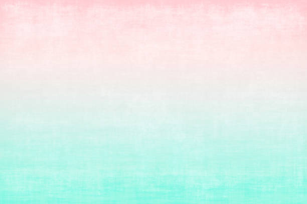 background pastel summer springtime ombre pink millennial pale mint green grunge gradient pattern abstract concrete marble paper putty old texture vignette minimalism - brush stroke blue abstract frame imagens e fotografias de stock