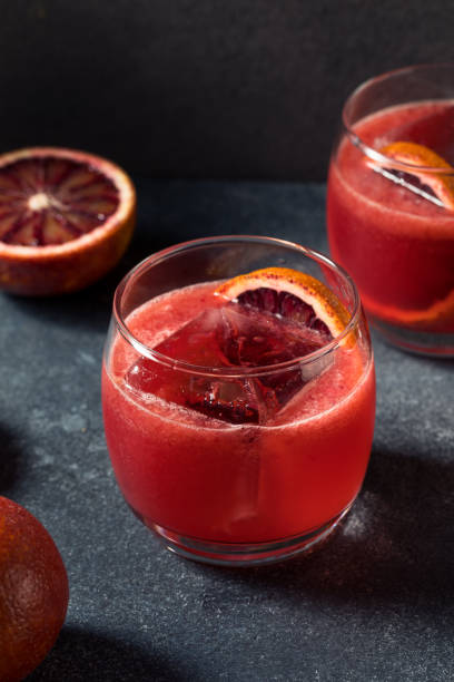 istock Boozy Refreshing Blood Orange Margarita Cocktail 1336324417