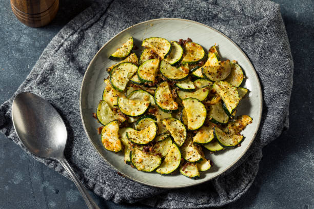 istock Homemade Oven Roasted Zucchini Slices 1336324613